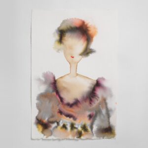 Sara Flodén - Akvarell - Trella