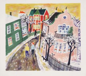 ANDERS HULTMAN - LITOGRAFI - PÅ GÅNG