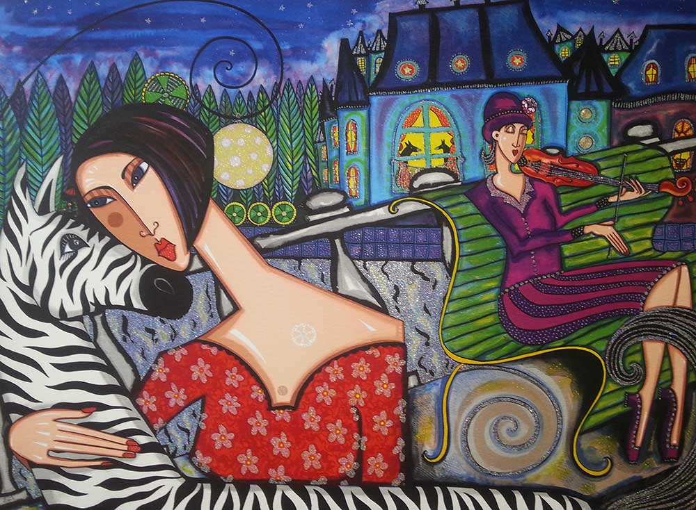 Angelia Wiik – Zebrakram – Slutsåld