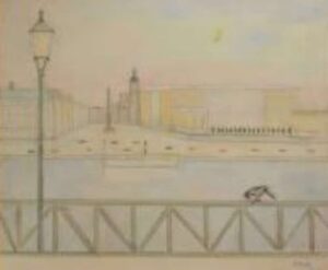 Einar Jolin - Stockholm Slottsbacken - Slutsåld