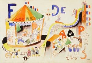 Gösta Adrian-Nilsson - Svarta mappen motiv 4