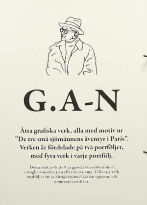 GAN (Gösta Adrian Nilsson) Vita mappen