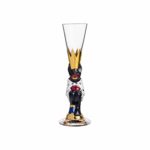 Gunnar Cyrén - Glaskonst - Orrefors - Nobel Snapsglas Vit