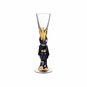 Gunnar Cyrén - Glaskonst - Orrefors - Nobel Snapsglas Svart