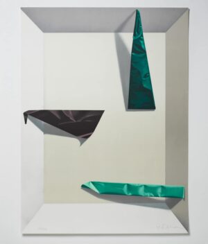 Yrjö Edelmann - Litografi - Illusions in the Box