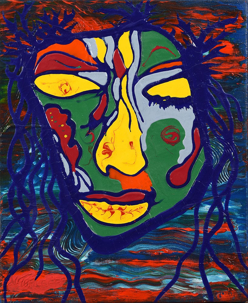 Niclas G Thalberg – Blue Face