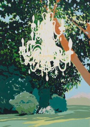Joakim Allgulander - Litografi - Secret Garden