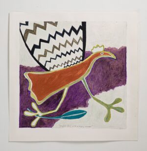 Jeanette Karsten - Terracotta Bird Running