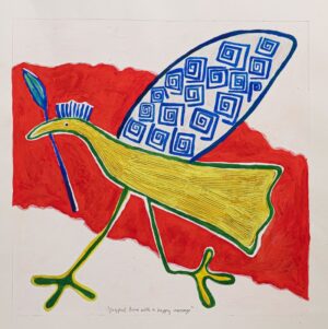 Jeanette Karsten - Yellow Bird Running
