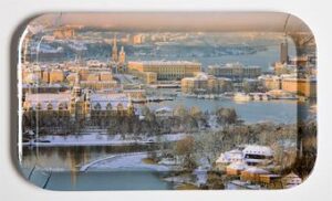 Magnus Svensson - Stockholm Flygbild vinter