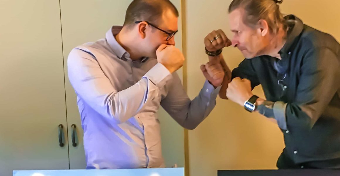 Meritzo Wentzel boxning - Måleri vs Fotografi