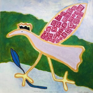 Jeanette Karsten - Bird in landscape