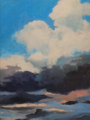 Joakim Allgulander - Midsummer Sky köpa konst oljemålning.