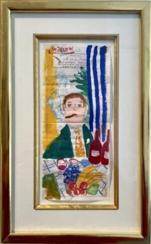 Lennart Jirlow - Krognota originalmålning köpa konst.