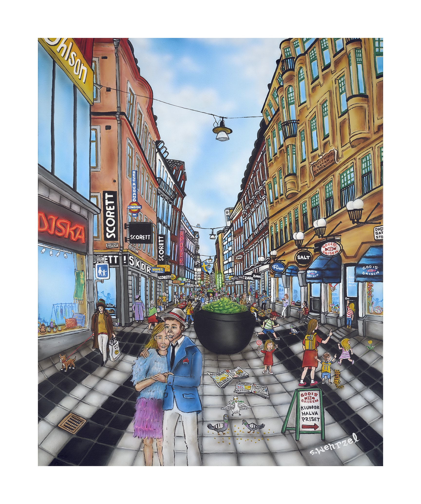 Stefan Wentzel – Drottninggatan – Slutsåld
