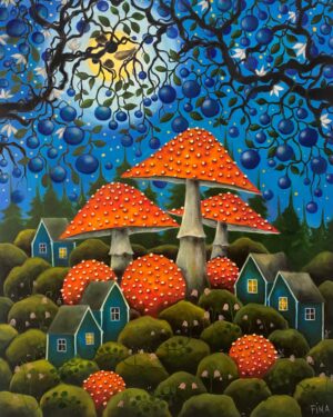 Josefina Wendel Carlsson - Fairytale Mood köpa konst oljemålning.