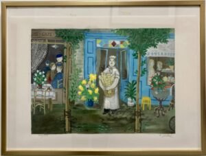 Lennart Jirlow – Bagaren köpa konst litografi.