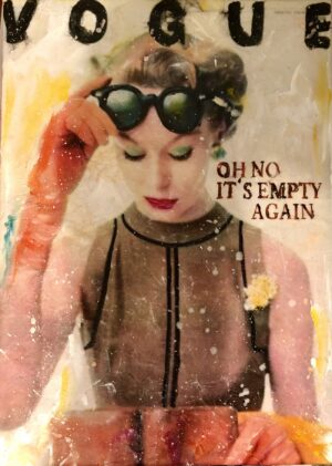 Maria Larkman – Oh No It's Empty Again köpa konst oljemålning på galleri stockholm.