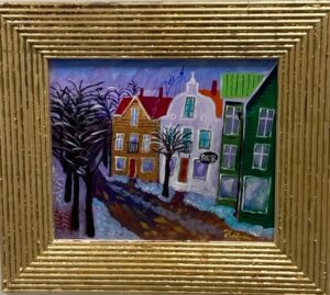 Anders Hultman - Nyårsdag köpa konst oljemålning på Galleri Stockholm.