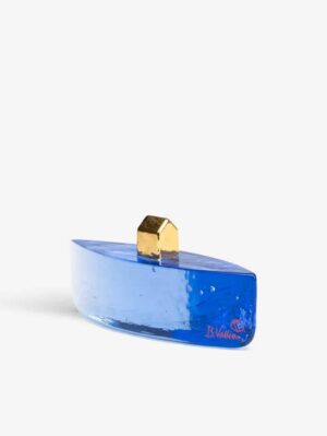 Bertil Vallien - Fortress Vessel blå/guld