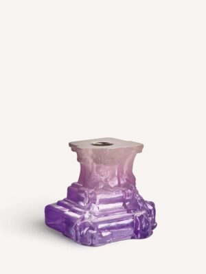 Hanna Hansdotter - Rocky Baroque ljusstake lila dis 95mm