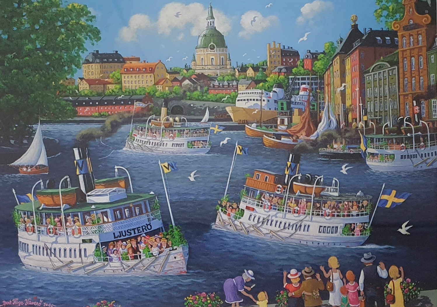 Bert Håge Häverö – Minitavla, Maria Kyrka
