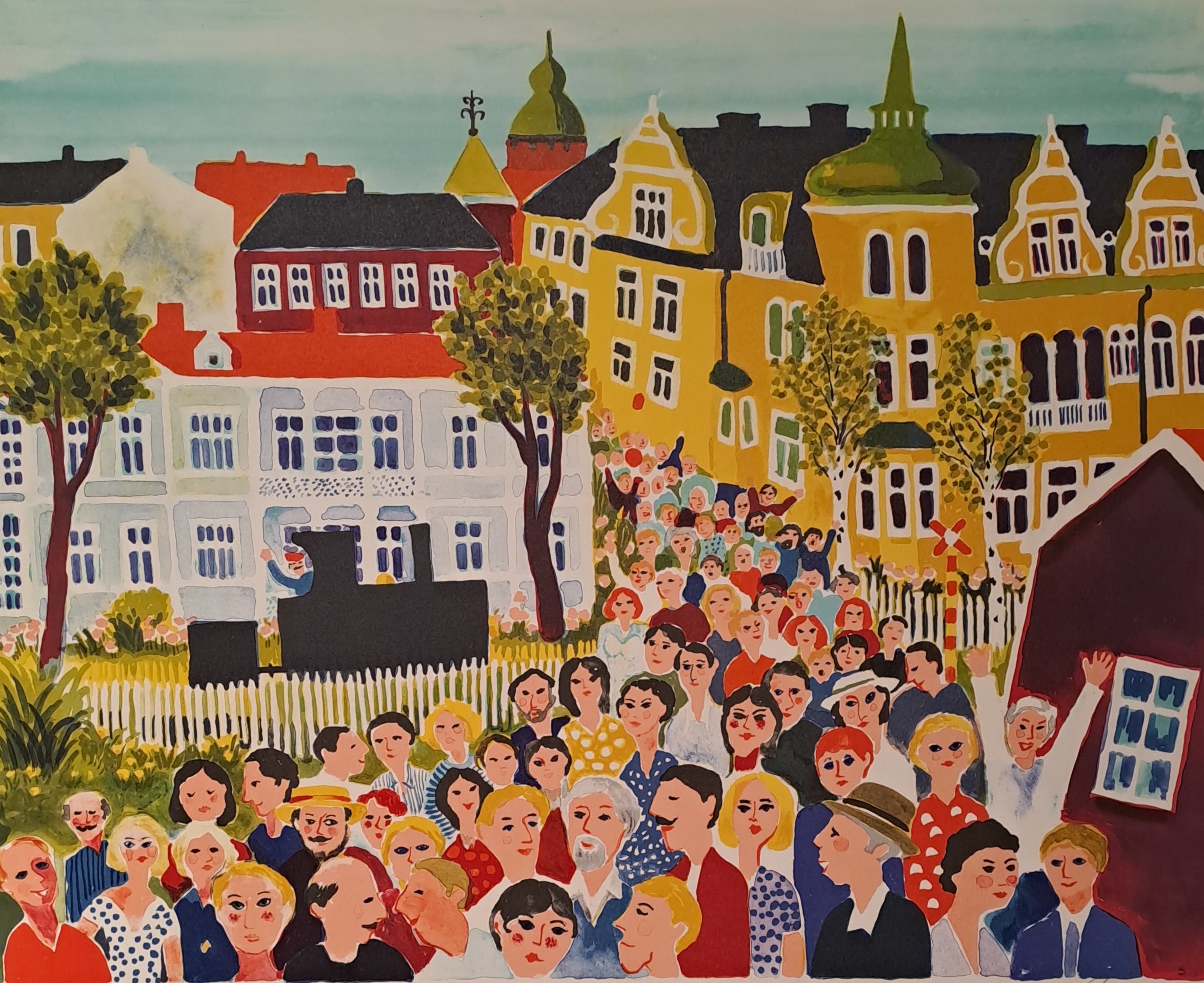 Anders Hultman – Yra – Litografi