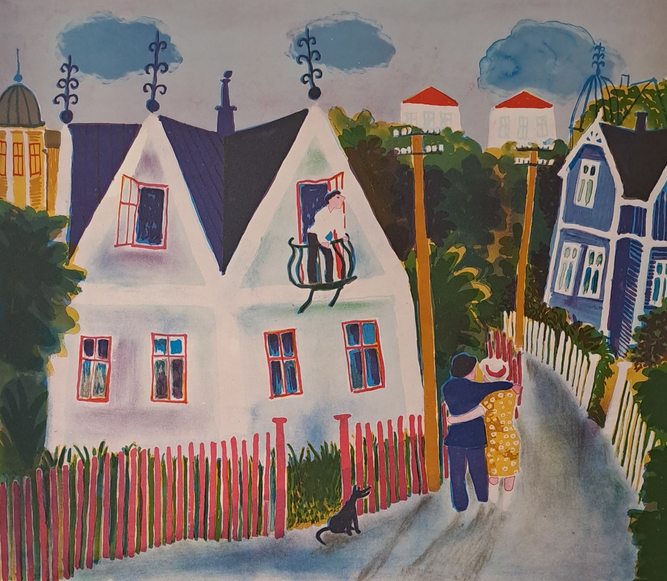 Anders Hultman – Sängdags – Litografi