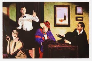 Alexander Klingspor - Bohemian Evening - Litografi