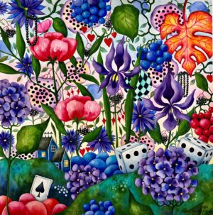 Köpa konst - Josefina Wendel Carlsson - Where's Alice? - Akvarell
