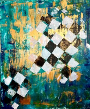 Köpa konst - Josefina Wendel Carlsson - You're so square. But baby, i don't care - Mixed Media