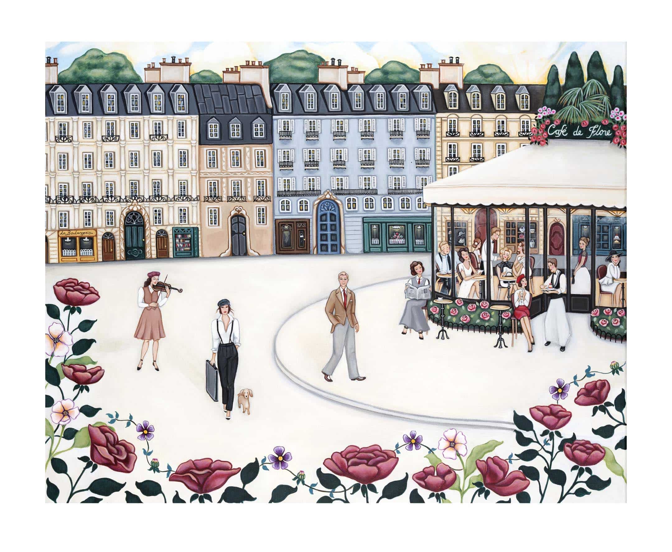 Zumreta Pozder – Paris – Grafiskt Blad