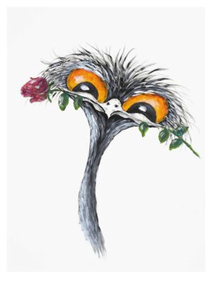 Köp Konst av Stig Laurin - I Love You - Grafiskt Blad