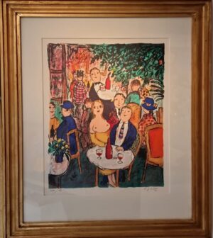 Lennart Jirlow - Paris - Litografi