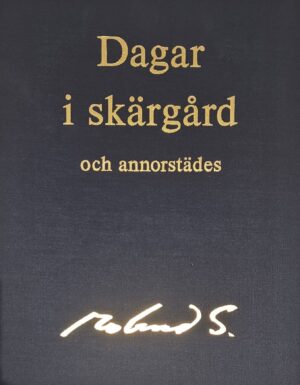 Roland Svensson - Dagar i Skärgård - Litografi kassett