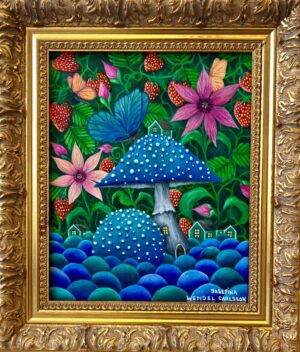 Josefina Wendel Carlsson - Strawberry Fields - Oljemålning
