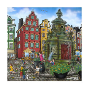Stefan Wentzel - Stortorget - Grafiskt Blad