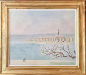 Einar Jolin - Vy över Stockholm - Original