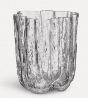 Åsa Jungnelius - Crackle Vas 121mm - Glaskonst