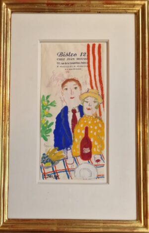 Lennart Jirlow - Krognota - Originalmålning