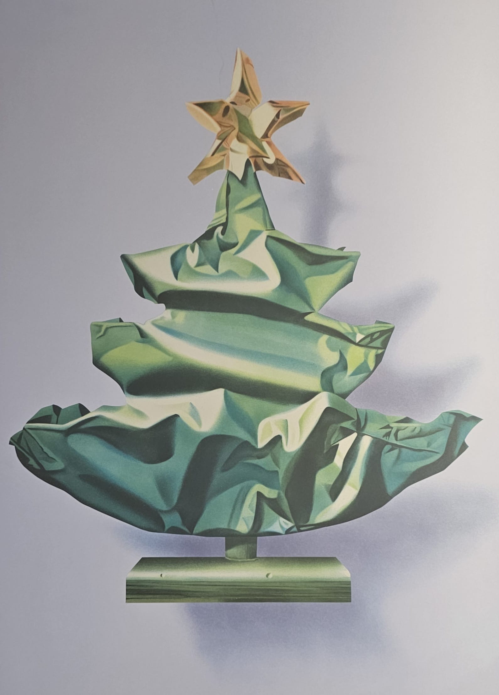 Yrjö Edelmann – Julgran – Litografi