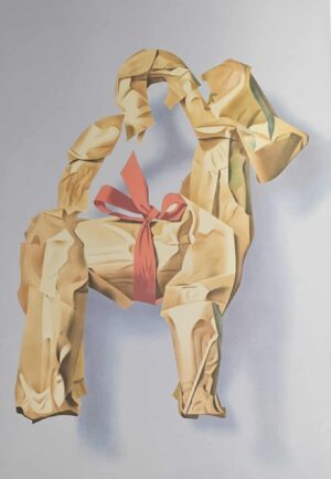 Yrjö Edelmann - Julbocken - Litografi