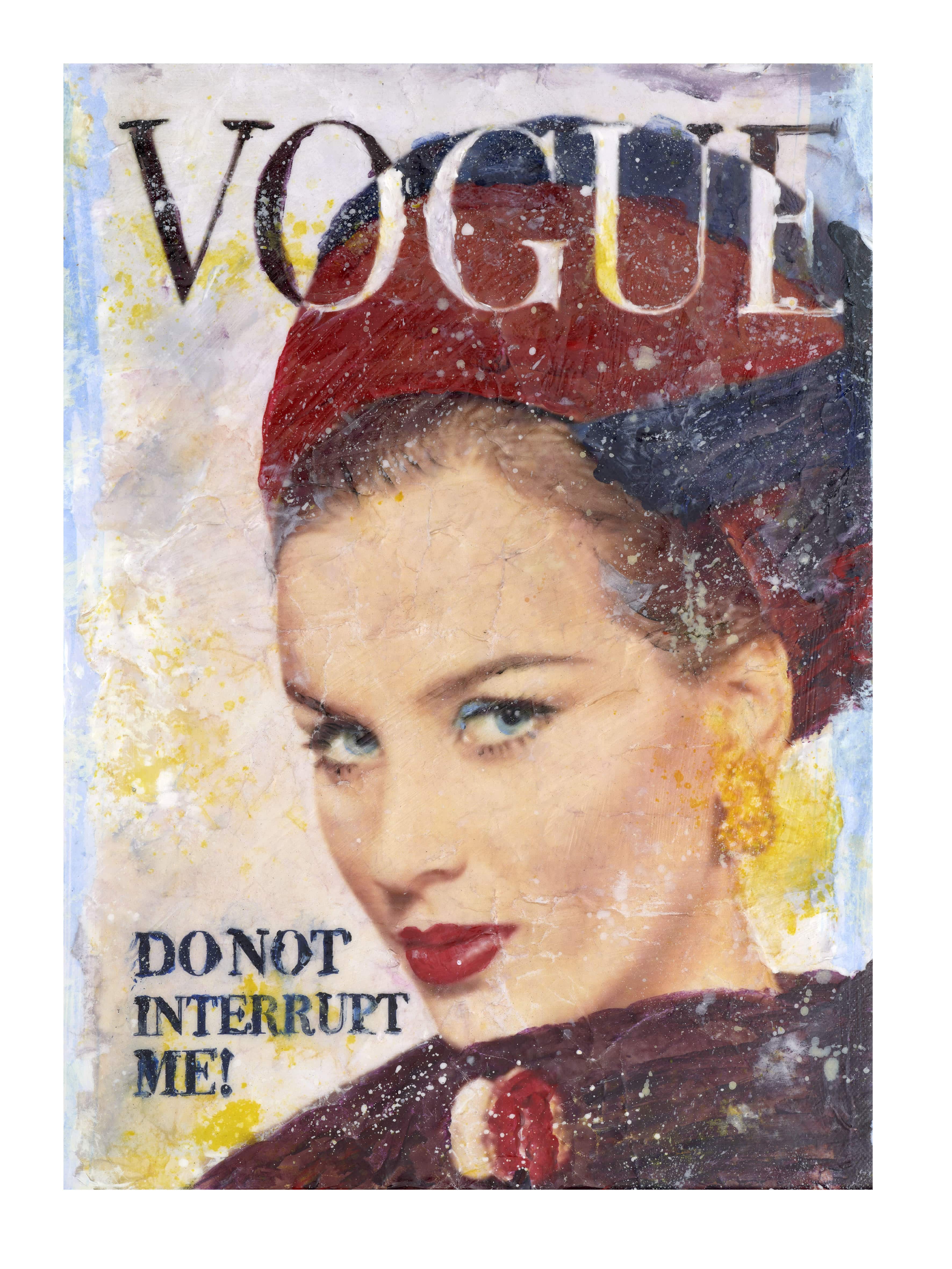 Maria Larkman – Vogue Dont interrupt me – Grafiskt Blad