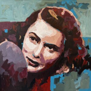 Catrine Näsmark - Ingrid - Akrylmålning