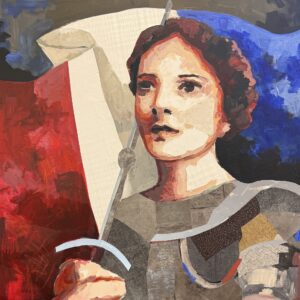 Catrine Näsmark - Jeanne D'Arc - Mixed Media