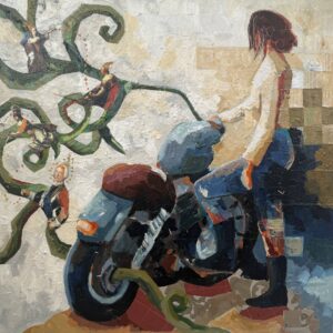 Catrine Näsmark - Slingerbulten - Mixed Media