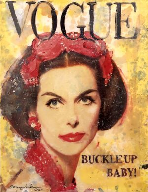 Maria Larkman - Buckle Up Baby! - Mixed Media