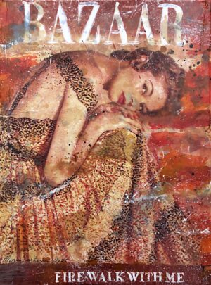 Maria Larkman - Fire Walk With Me - Mixed Media